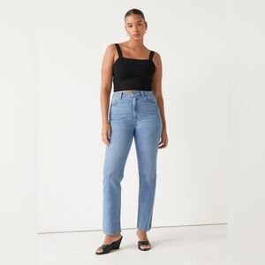 & Other Stories Favourite Cut Denim Mid Wash Jeans sz29